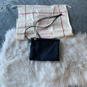 CLARE V - DOUBLE SAC 🇫🇷. Crossbody or shoulder.